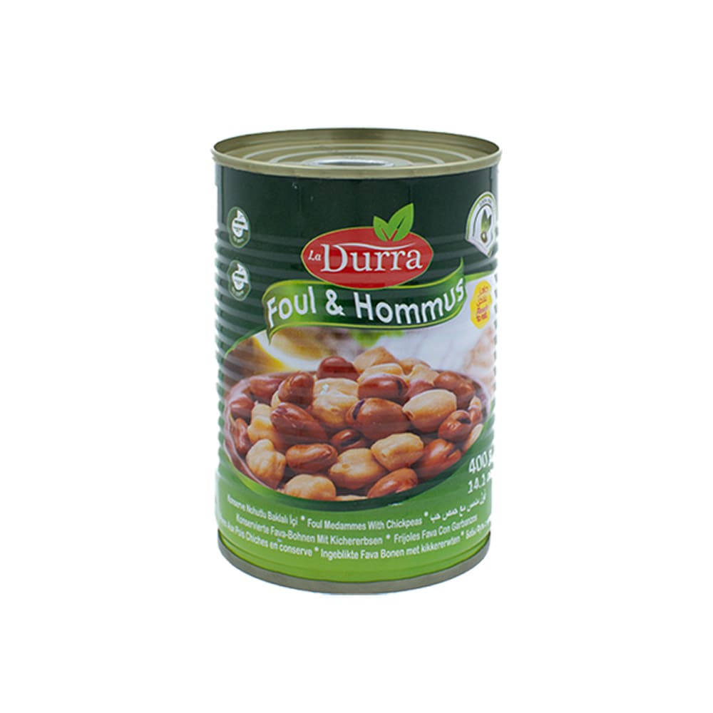 Conserva fasole fava cu naut Durra – 400g