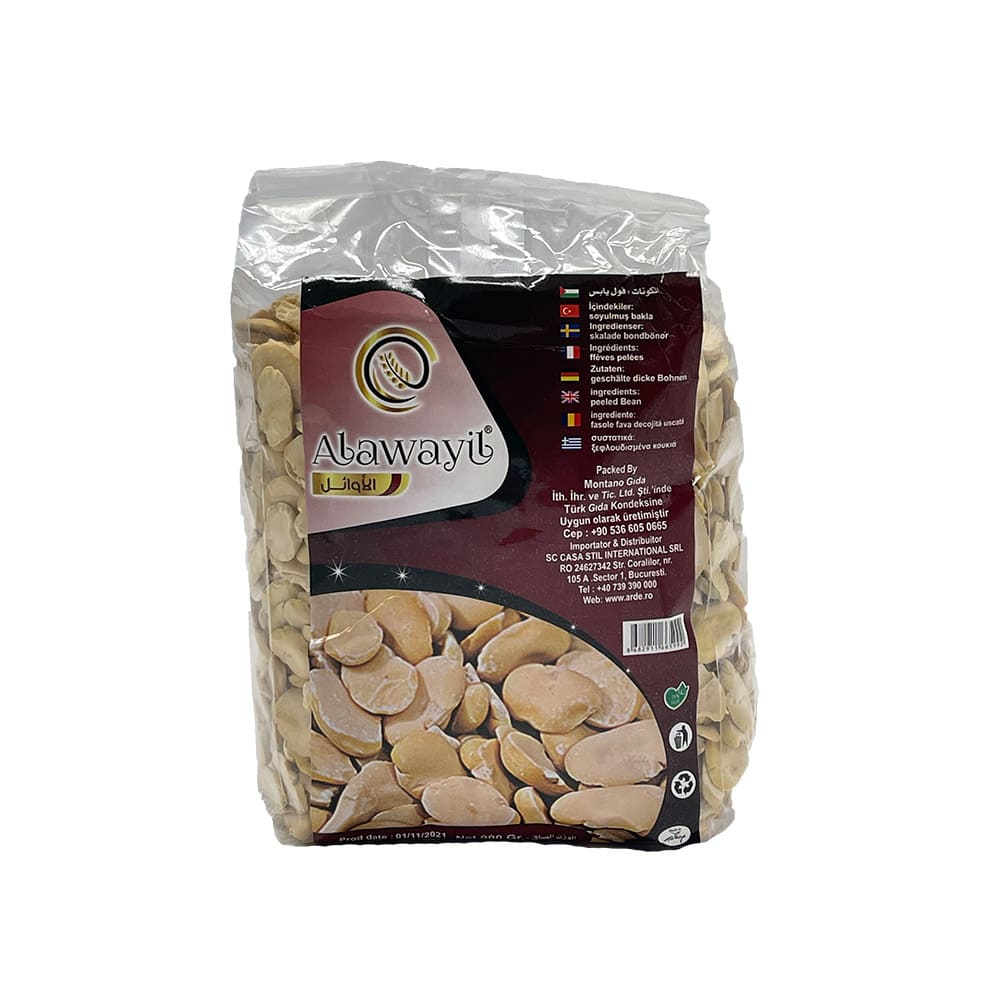 Fasole fava intreagra uscata Alawayil – 900g