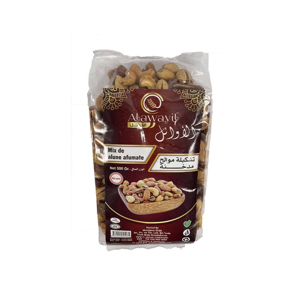 Mix de alune afumate Alawayil – 500g